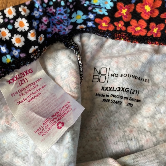 Floral print leggings - Picture 2 of 2